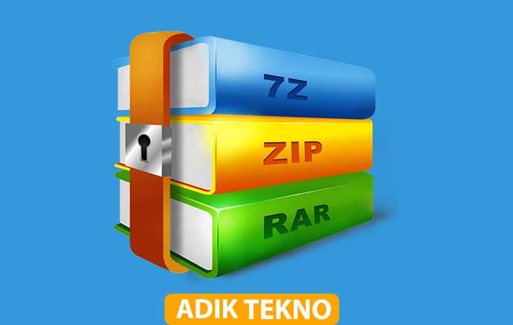 Cara Extract File Ektensi ZIP, RAR, 7z dan File Arsip Lainnya